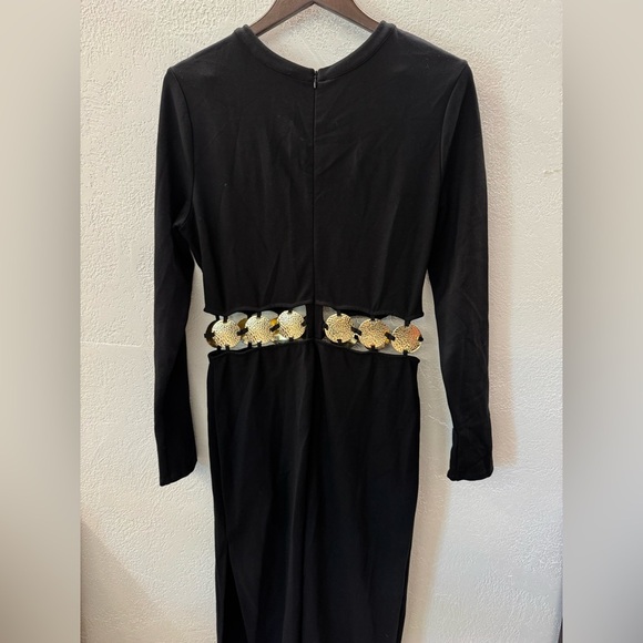 STAUD Delphine Embellished Cutout Maxi Dress 12 - Picture 4 of 6